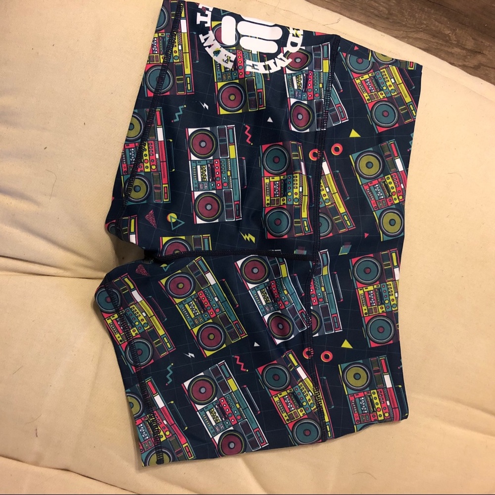 Boom box booty shorts- excellent condition